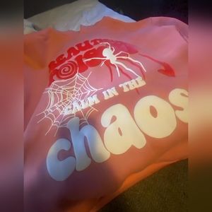 Pink Calm in the Chaos Hoodie